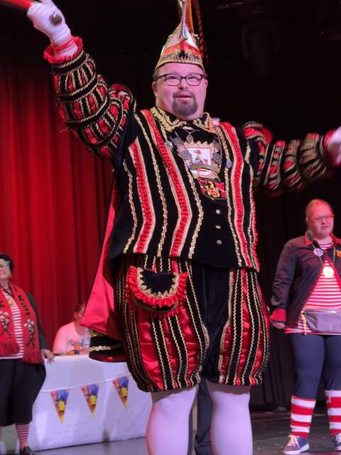 Prinz Andy I. aus Bachem. Der ist unser Freund und Kollege und cool das er Prinz ist. 