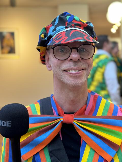 Ralf Faßbender ist Reporter bei Blatt-Gold und hat den Leuten die Frage gestellt.  | Foto: Blatt-Gold