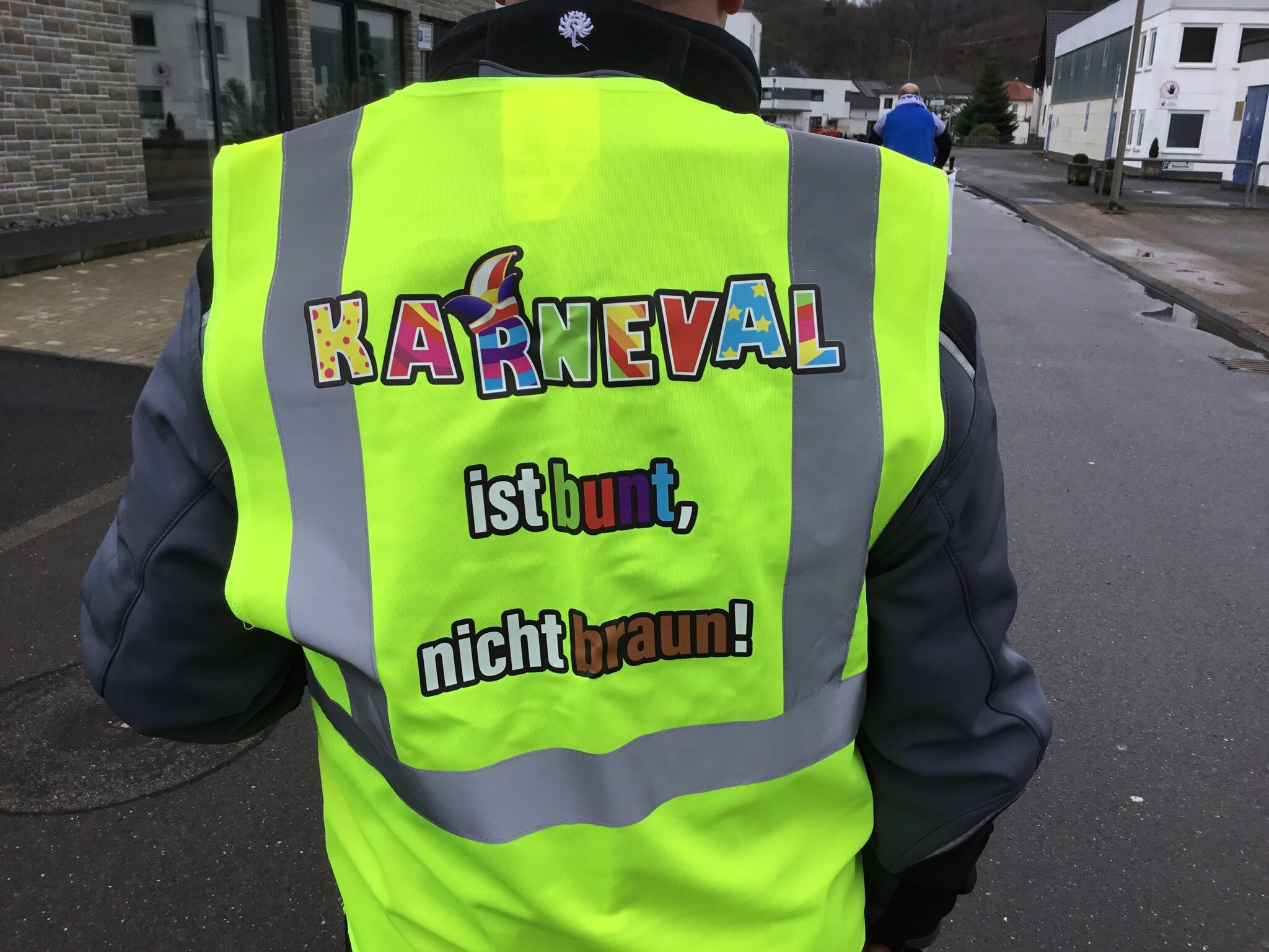 Karnevalszug in Overath Werben für Respekt und Vielfalt Overath