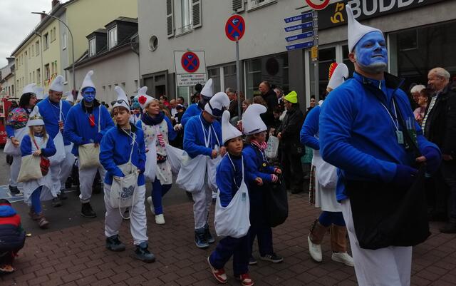 Die Schlümpfe schmissen fleißig Kammelle. | Foto: Heike Löhrer