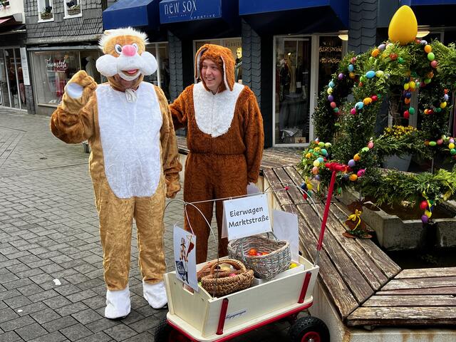 Die beiden Osterhasen