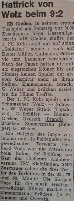 Foto: Fotos von Werner Kilian mit freundlicher Genehmigung der SpVg. Porz, RSV Urbach, Dieter Hennes und Medienmitarbeiter