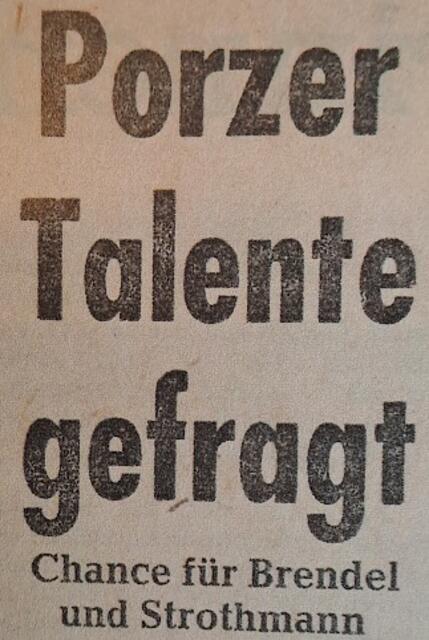 Foto: Fotos von Werner Kilian mit freundlicher Genehmigung der SpVg. Porz, RSV Urbach, Dieter Hennes und Medienmitarbeiter