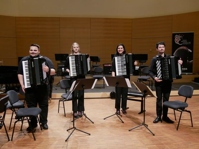 Ensemble "Musica in fiore" beim Montagskonzert des Hohner-Konservatoriums.  | Foto: Anita Brandtstäter