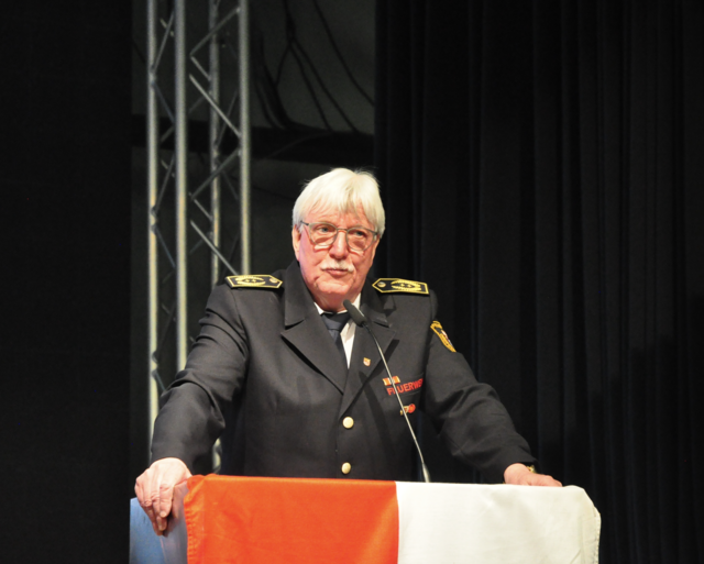 Kreisbrandmeister Wilfried Fischer
 | Foto: Wilfried Storb
