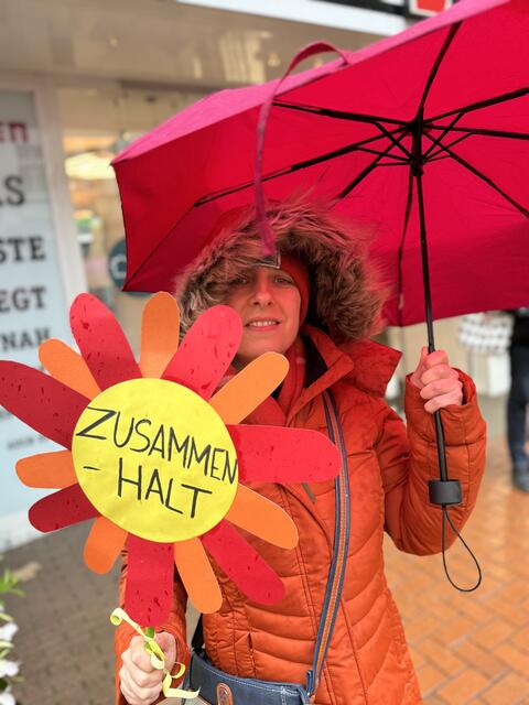 Sabrina ist Ehrenamtlerin bei Blatt-Gold und steht für Zusammenhalt. | Foto: Blatt-Gold