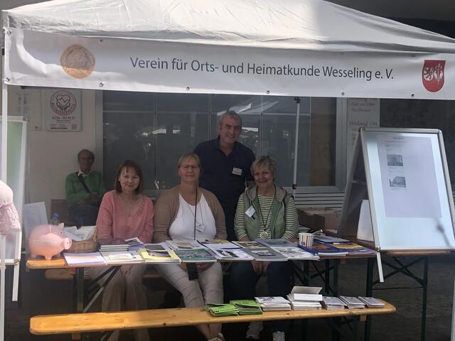 Natürlich auch mit dabei: Der Orts- und Heimatkundeverein Wesseling e.V.. | Foto: Montserrat Manke