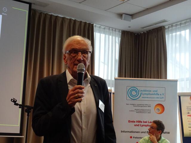 Peter Michalski, 1. Vorsitzender Non-Hodgkin-Lymphome Hilfe e.V.  | Foto: Bildrechte: Stefania Herod