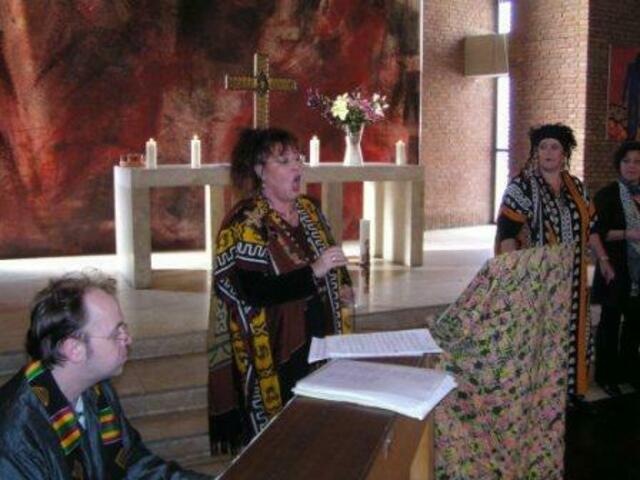 Thomas Frerichs, Kantor &amp; Stefania Castelli Solo &amp; Chor | Foto: Bildrechte: Norbert Herod