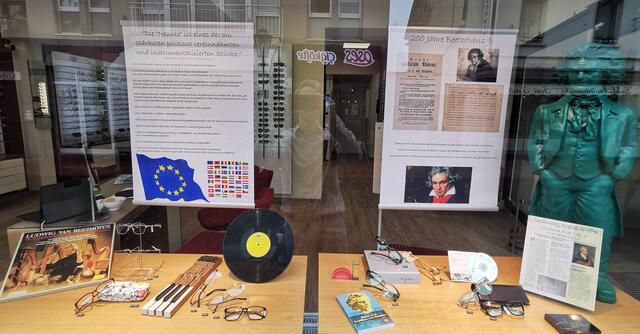 Schaufenster A: 
Optik Kafarnik | Foto: Bürger für Beethoven