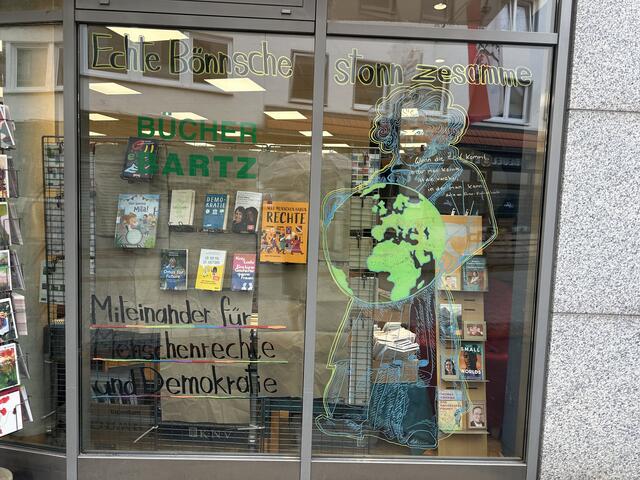 Schaufenster E:
Bücher Bartz | Foto: Bürger für Beethoven