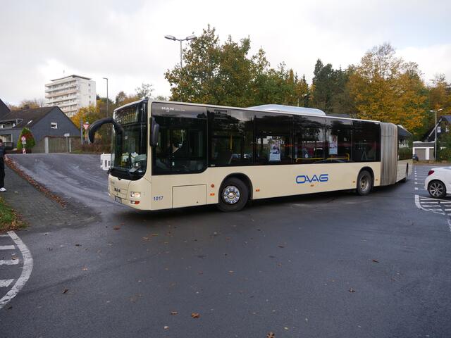 Gescheiterter Versuch von den Ohler Wiesen auf die Gartenstraße auszufahren. | Foto: Wilfried Storb