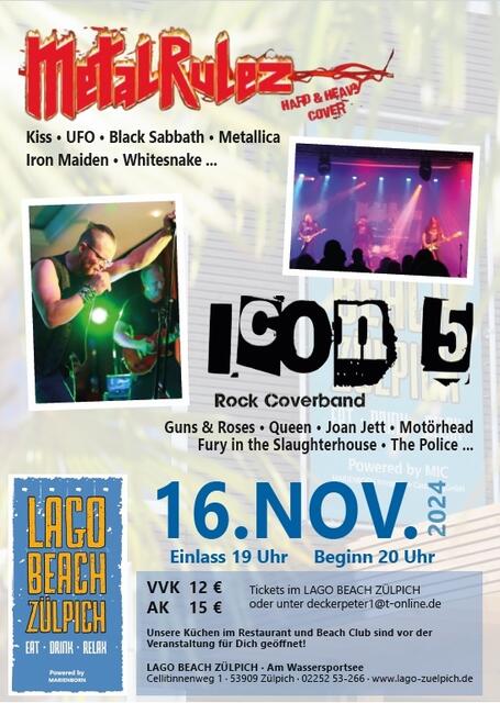 Foto: Fotos mit freundlicher Genehmigung der Bands und des Veranstalters