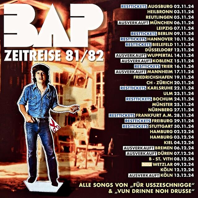 Foto: Fotos mit freundlicher Genehmigung und Dank an BAP und Semmel Concerts