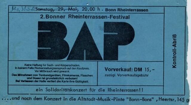 Foto: Fotos mit freundlicher Genehmigung und Dank an BAP und Semmel Concerts