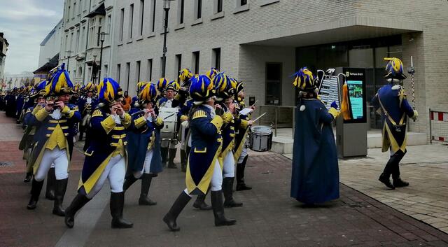 Vorfreude auf das Corpsappell.  | Foto: Heike Löhrer