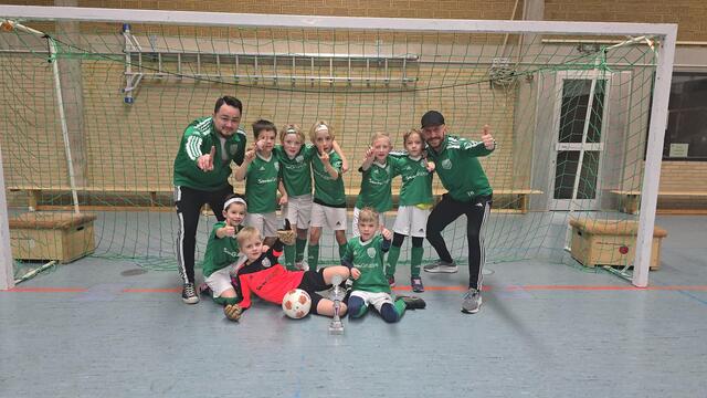 Die Pokalsieger des F-Junioren Turniers: Sportfreunde Asbachtal  | Foto: Olga Wollmann