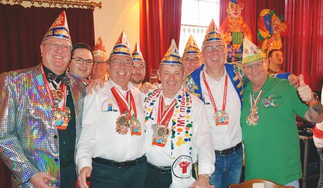 Gut Lachen hatten die Rheidter Herren