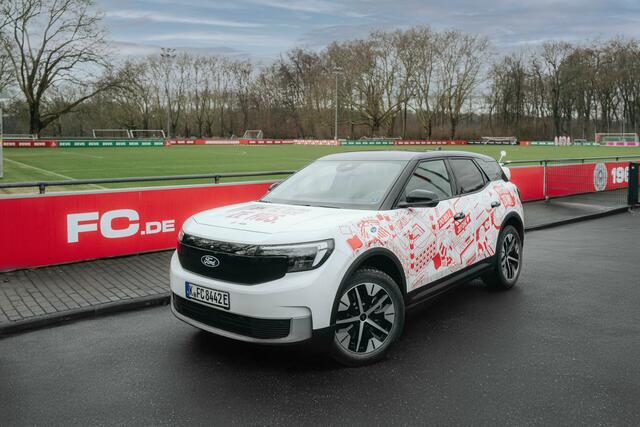 Der Ford Explorer im einzigartigen Köln-Design für den FC-Fuhrpark. | Foto: Ford-Werke GmbH
