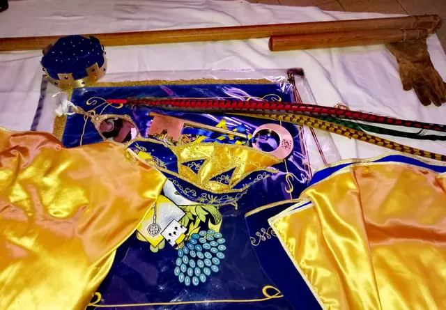 Die Insignien sind abgelegt.  | Foto: Heike Löhrer