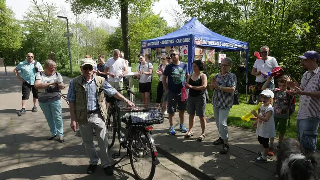 2018 - Warten auf den Start an Checkpoint 1 | Foto: Heinz Könen