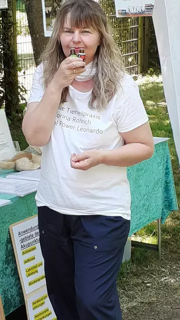 2023 Corina Röhrich, Mobile Tierheilpraxis Animal Power Leonardo | Foto: Astrid Kurth