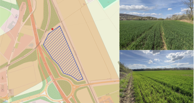 Geplanter Solarpark in Sinzig (Kreis Ahrweiler) | Foto: © Bürgerwerke eG, BürgerEnergie Rhein-Sieg eG