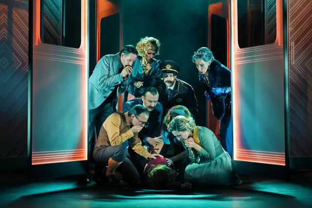 Foto: Fotos mit Dank und freundlicher Genehmigung von Showslot, Guido Illigen, Nico Moser und dem Ensemble von "Mord im Orientexpress"