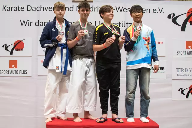 Louis Satzke Platz 1, David Maier Platz 2