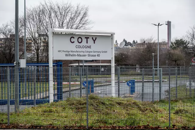 Das Werksgelände des Kosmetikkonzerns Coty in Bickendorf.  Hier wurde das Kölnisch Wasser 4711 produziert.  | Foto: Uwe Weiser