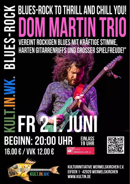 Foto: Fotos mit Dank und freundlicher Genehmigung von Haus Eifgen, Volker Fröhmer, O.T.T.O., BLUE DEAL, DOM MARTIN TRIO, ANDREAS DIEHLMANN BAND, Adrian Kunitz und Lisa Sheahan-Kunitz