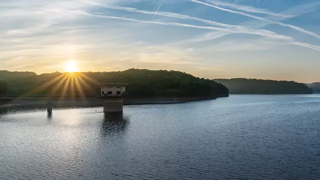 Die Dhünntalsperre. Foto: Wupperverband