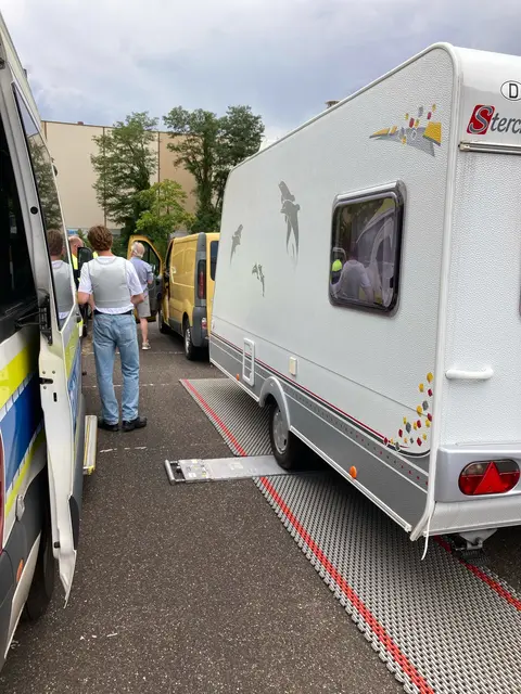Wiegeaktion der Polizei Rhein-Berg. Foto: Polizei