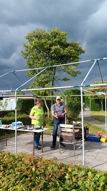 Isabella Gocke und Grillmaster Guido Linden | Foto: Privat