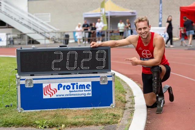 Johannes Floors verbesserte seinen drei Jahre alten Weltrekord. Foto: Oliver Heuser