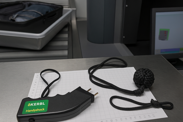 Es gibt Gegenstände, die sollten besser nicht mit auf Reisen genommen werden. Symbolbild KI-generiert, kein echtes Foto. | Foto: KI-generiert mit ChatGPT/OpenAI