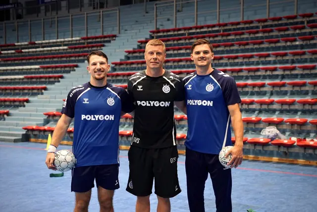 Joao Gomes, Gudjon Valur Sigurdsson, Kay Smits. | Foto: VfL Gummersbach / Be.A.Star-Productions