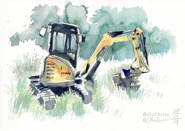 Foto: Skizze: Hans-Christian Sanladerer