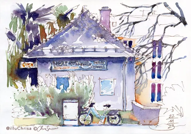 Foto: Skizze: Hans-Christian Sanladerer