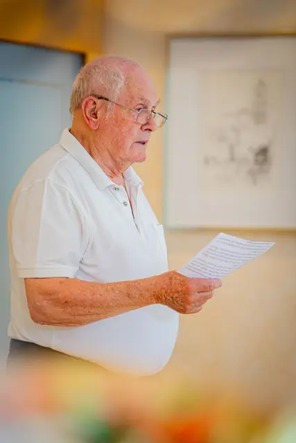 Klaus Wünnenberg auf der Matinée (13.07.2025) | Foto: © Niko Gehrke