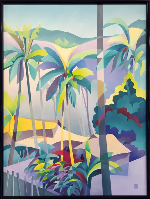 Lombok, Palmenhain von Senggigi | Foto: © Niko Gehrke