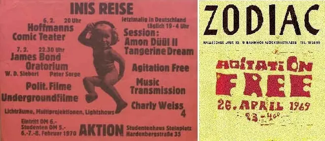 Foto: Fotos mit Dank und freundlicher Genehmigung von Haus Eifgen, AGITATION FREE, Lutz Graf-Ulbrich, Burghard Rausch, Daniel Cordes, Axel Heilhecker, Tim Sund, SMALLTAPE, Philipp Nespital, Adrian Kunitz und Lisa Sheahan-Kunitz