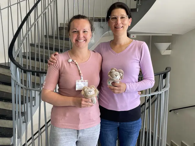 Martina Maurer (l.) und Irene Rüttenauer. Foto: Stadt BGL