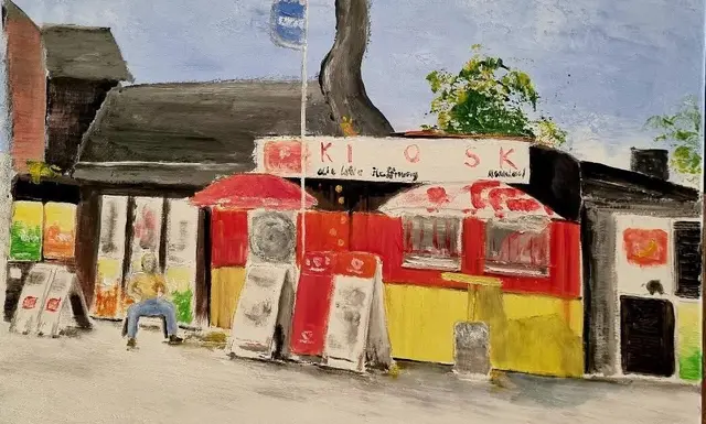 Adam Sochaj: Kiosk "Die letzte Hoffnung" - Ausschnitt.  | Foto: Adam Sochaj