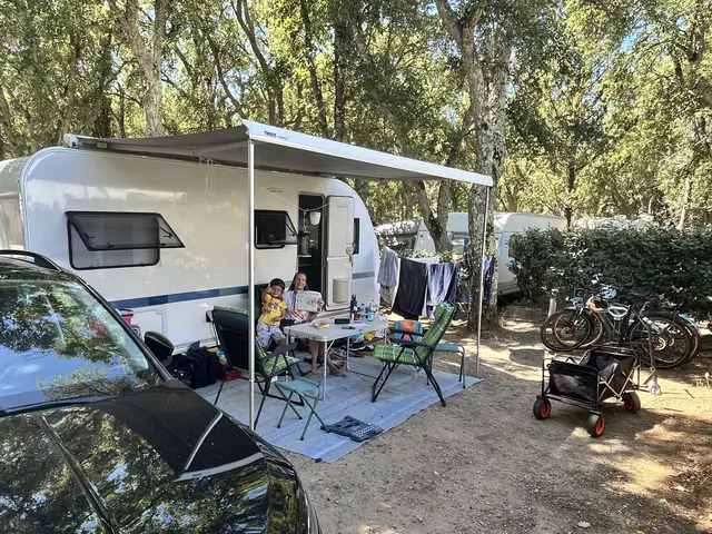 Vier Wochen Sommerurlaub auf dem Campingplatz Domaine de la Bergerie in Südfrankreich verbrachte Familie Hübner.  | Foto: Robert Hübner
