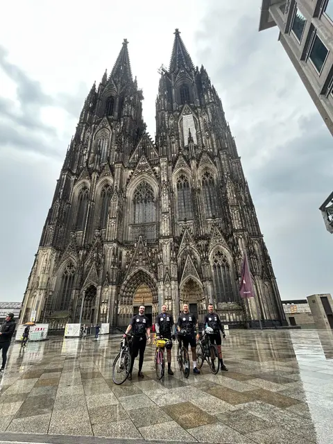 Die erste Etappe auf dem Weg nach Kopenhagen begann in Köln.  | Foto: zVg