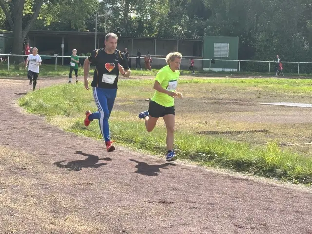 abschleißende 400m Staffel | Foto: Stefanie Gilges