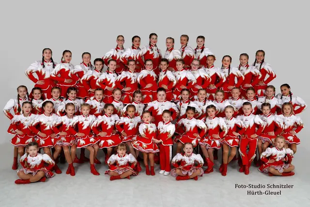 Einfach bezaubernd: das ausgezeichnete Kinder- und Jugendtanzcorps der Funken Rot-Weiss Gleuel. | Foto: Foto: Schnitzler