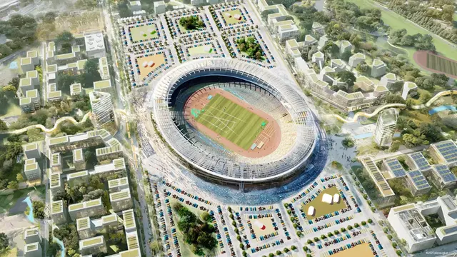 Mittelpunkt wäre ein neu erbautes, temporäres Leichtathletik-Stadion im geplanten Kölner Stadtteil Kreuzfeld. | Foto: Elfers Geskes Krämer GmbH