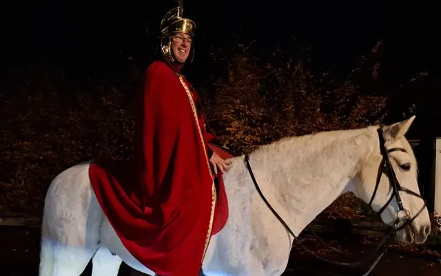 Sankt Martin hoch zu Ross  | Foto: Männerverein